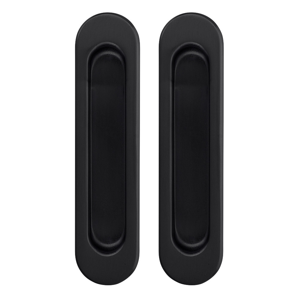 Ручка Armadillo (Армадилло) для раздвижных дверей SH010-BL-26 Черный 