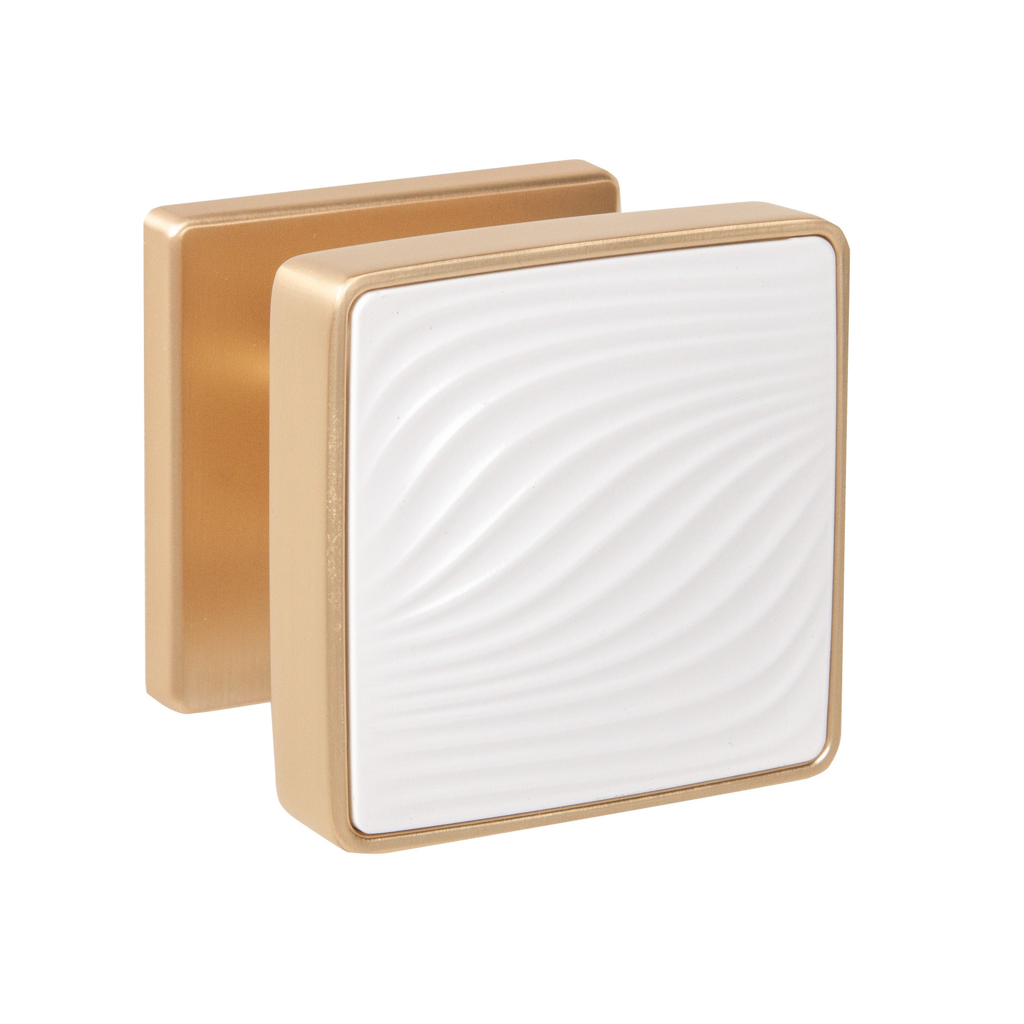 Ручка Punto (Пунто) раздельная K.EST.Q52.GIPNOZ SSG/WH-39 сатинированное золото/белый Ручка Punto (Пунто) раздельная K.EST.Q52.GIPNOZ SSG/WH-39 сатинированное золото/белый