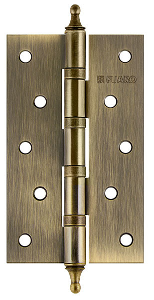 Петля Fuaro (Фуаро) универсальная IN5400UA-BL AB (4BB/A/BL 125x75x2,5) бронза БЛИСТЕР Петля Fuaro (Фуаро) универсальная IN5400UA-BL AB (4BB/A/BL 125x75x2,5) бронза БЛИСТЕР