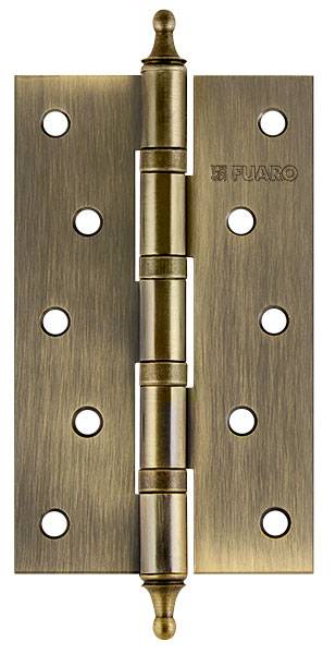 Петля Fuaro (Фуаро) универсальная IN5400UA-BL AB (4BB/A/BL 125x75x2,5) бронза БЛИСТЕР 