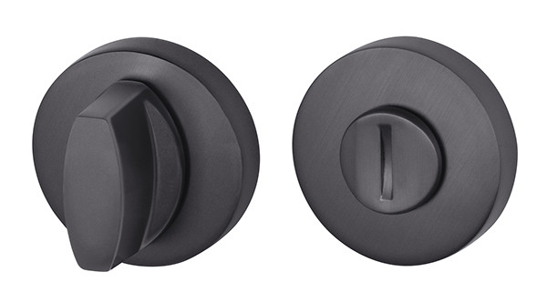 Ручка Armadillo (Армадилло) поворотная BK6.R.URB52 (WC-BOLT BK6/URB) BPVD-77 вороненый никель 