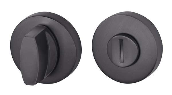 Ручка Armadillo (Армадилло) поворотная BK6.R.URB52 (WC-BOLT BK6/URB) BPVD-77 вороненый никель 