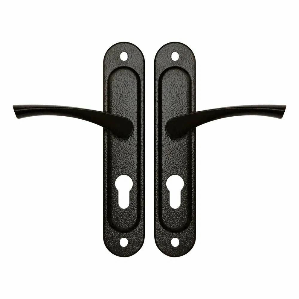 Ручка дверная Zenit (Зенит) на планке РФ1-55.17 (черный) Ручка дверная Zenit (Зенит) на планке РФ1-55.17 (черный)