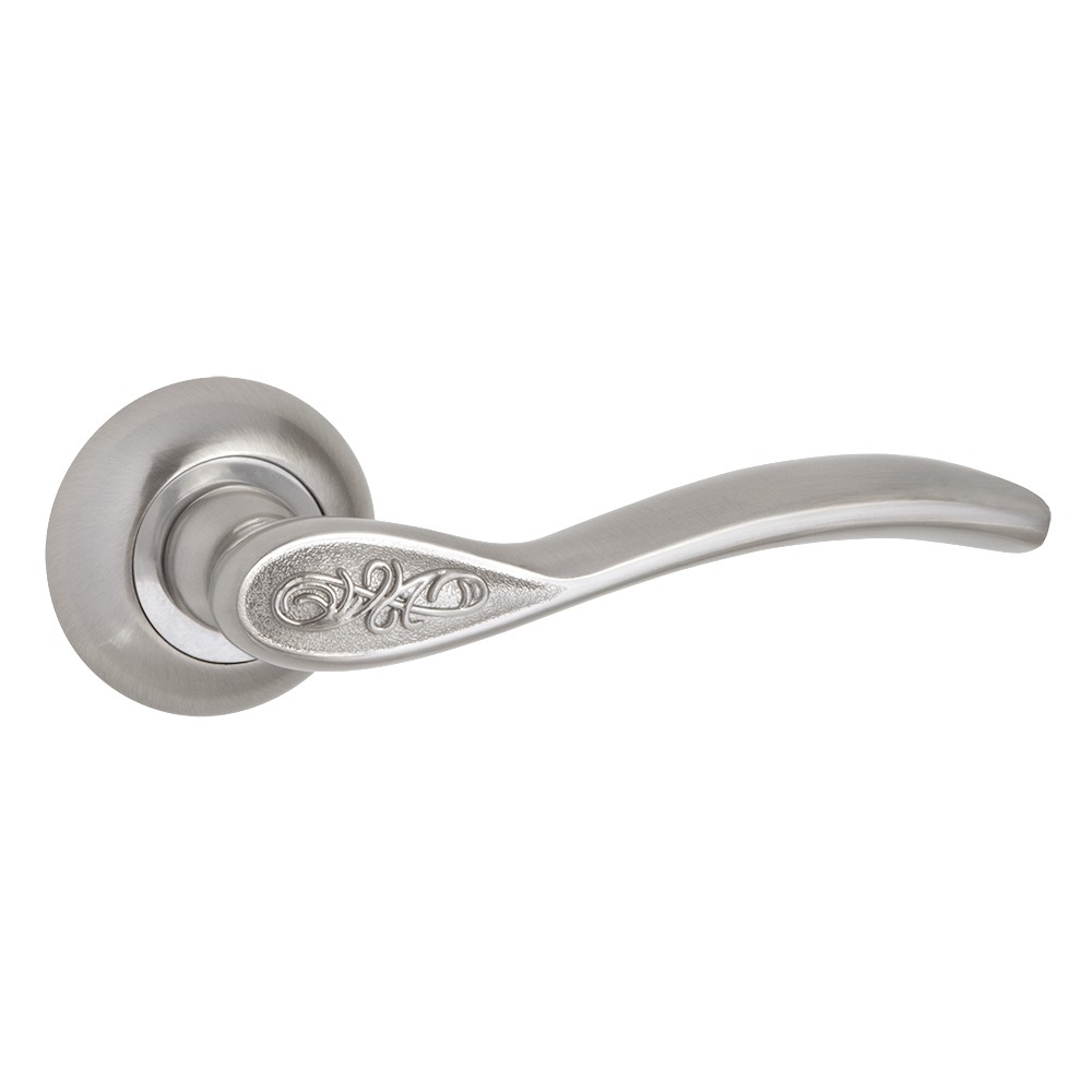 Ручка Ajax (Аякс) раздельная R.JR54.SILVA (SILVA JR) SN/CP-3 матовый никель/хром 