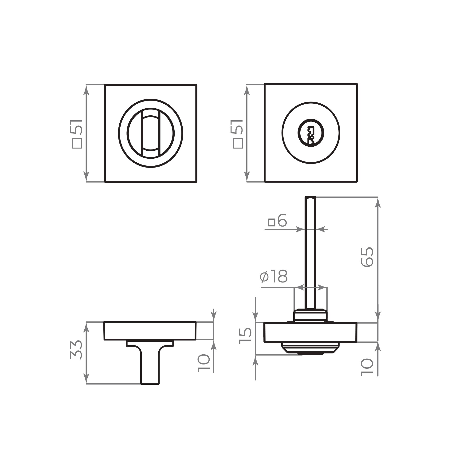 Ручка поворотная Ajax (Аякс) с фиксацией ключом BK6.FIX.JK WH-19 белый Ручка поворотная Ajax (Аякс) с фиксацией ключом BK6.FIX.JK WH-19 белый