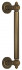 Ручка-скоба Armadillo (Армадилло) PULL.CL250.Matador ( Matador PULL CL) BB-17 коричневая бронза 