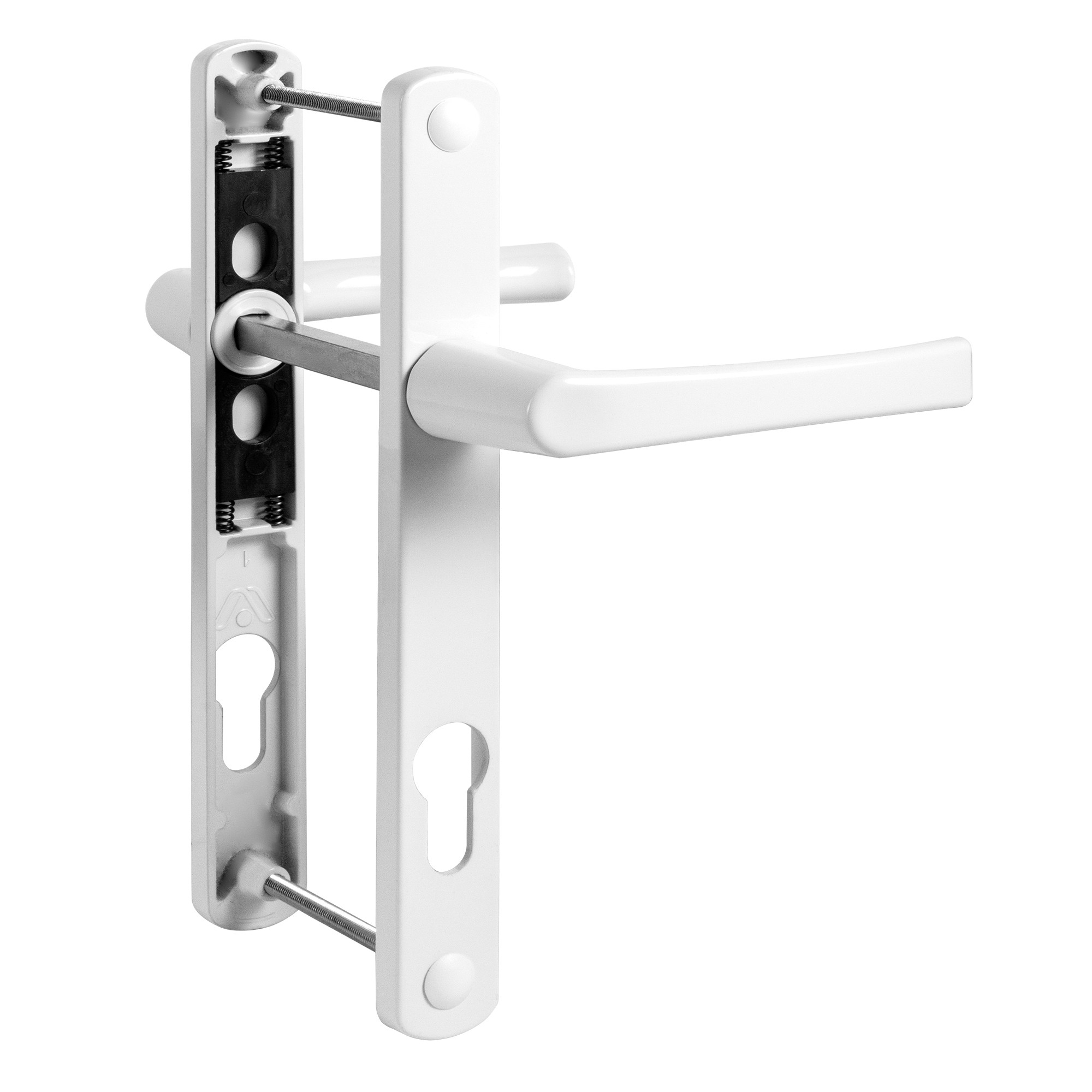 Ручка Punto (Пунто) на планке HANDLE.92.25.67-75 RAL 9016 белый Ручка Punto (Пунто) на планке HANDLE.92.25.67-75 RAL 9016 белый