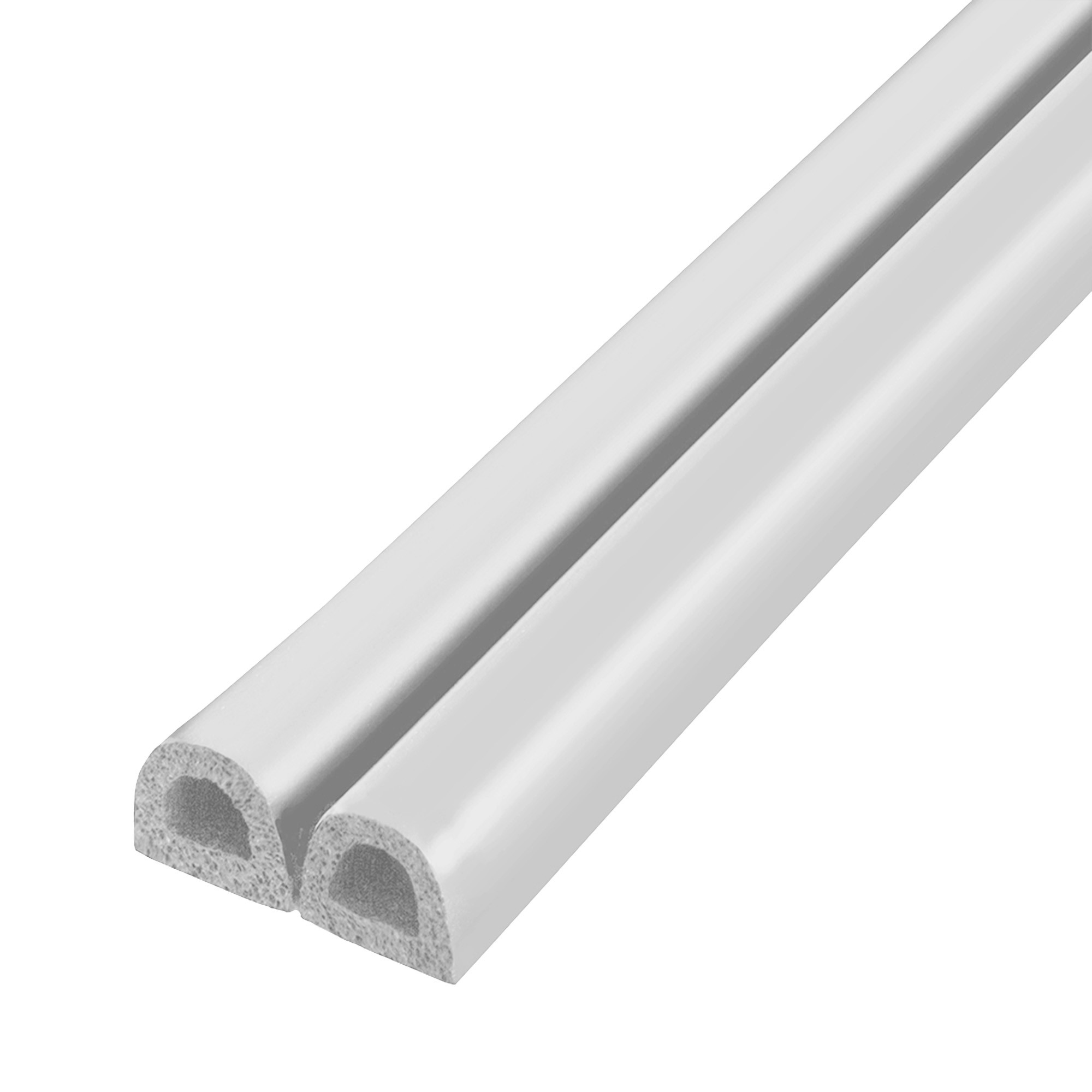 Уплотнитель Fuaro (Фуаро) самоклеящийся ADH/D-9x7,5mm, WHITE белый 100m Уплотнитель Fuaro (Фуаро) самоклеящийся ADH/D-9x7,5mm, WHITE белый 100m