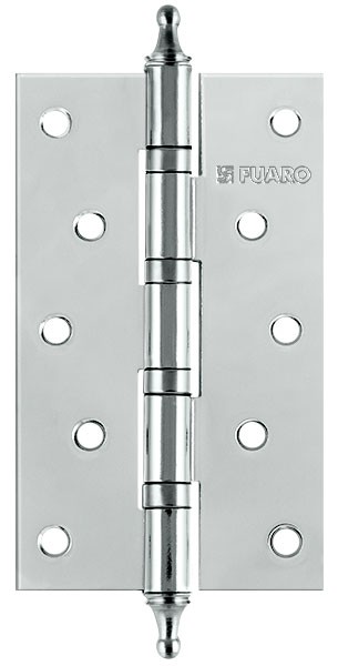 Петля Fuaro (Фуаро) универсальная IN5400UA-BL CP (4BB/A/BL 125x75x2,5) хром БЛИСТЕР 