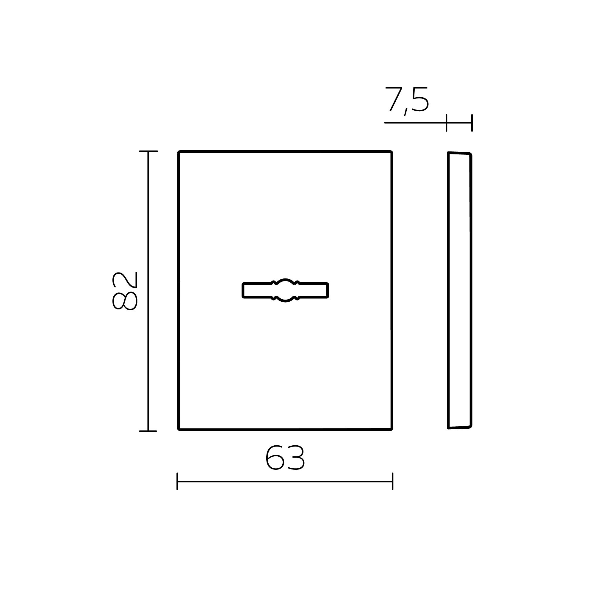 Накладка Fuaro (Фуаро) на сувальдный замок ESC.S-auto.TRG/K.486 с авт. шторками SSC-16 сатинированный хром (1 шт) Накладка Fuaro (Фуаро) на сувальдный замок ESC.S-auto.TRG/K.486 с авт. шторками SSC-16 сатинированный хром (1 шт)