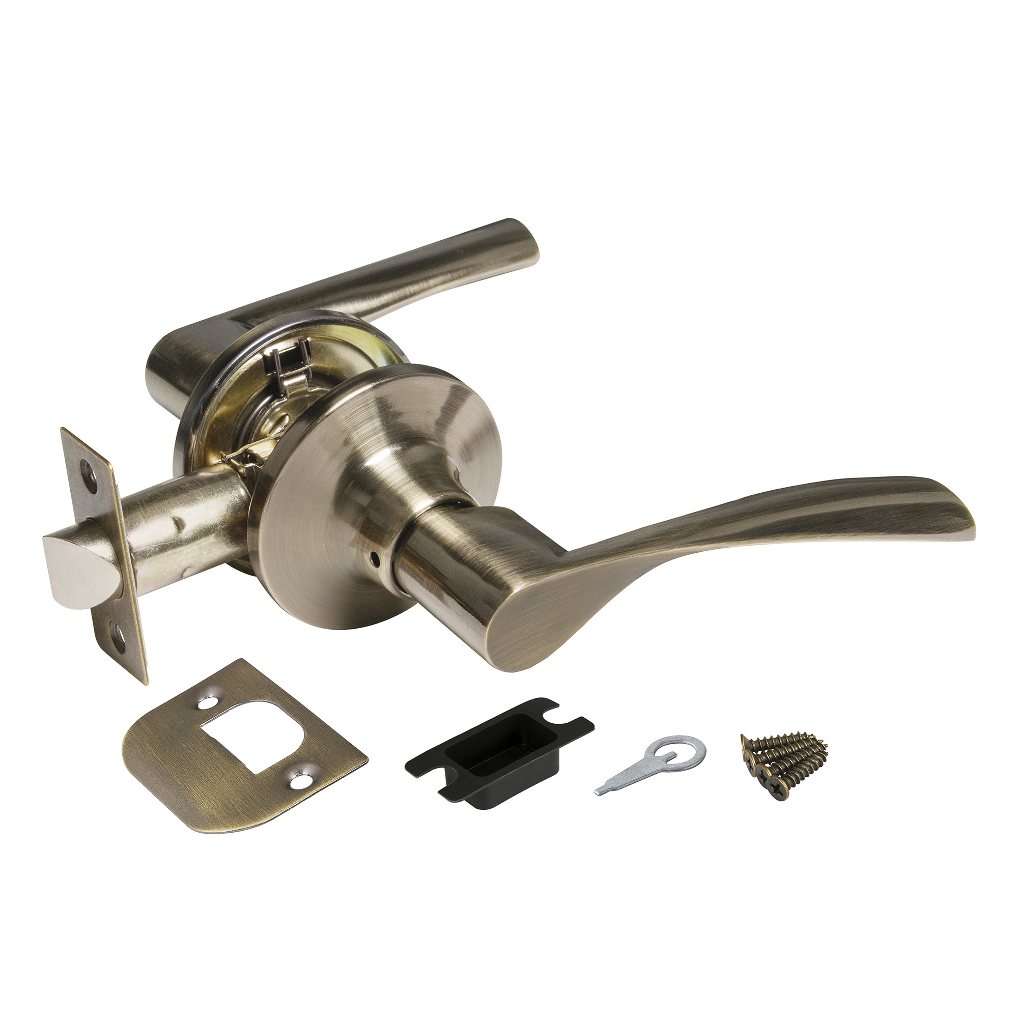 Ручка Ajax (Аякс) защелка DK610 AB-PS (6010 AB-P) (без фик.) бронза Ручка Ajax (Аякс) защелка DK610 AB-PS (6010 AB-P) (без фик.) бронза