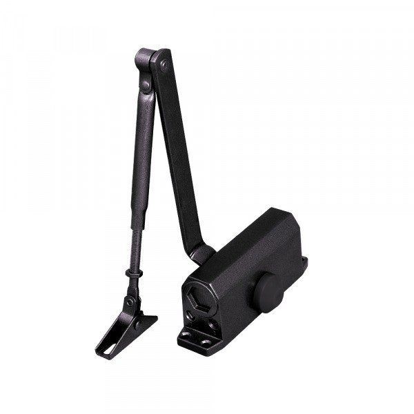 Доводчик Punto (Пунто) дверной SDC2040 BL 55-80 кг (черный) 