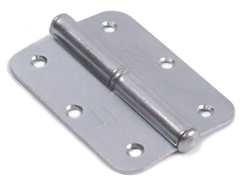 Петля skobis (СКОБИС) накладная ПН-85 цинк белый, левая 