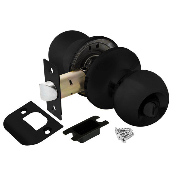 Ручка Ajax (Аякс) защелка DK682 BL-BK (6082 BL-B) (фик.) черный Ручка Ajax (Аякс) защелка DK682 BL-BK (6082 BL-B) (фик.) черный