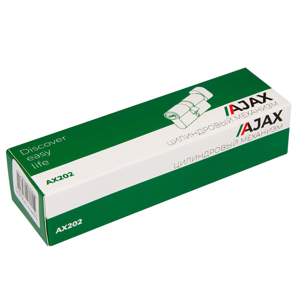 Цилиндровый Ajax (Аякс) механизм (AX200/70) AX2000Key70 (30+10+30) CP хром 