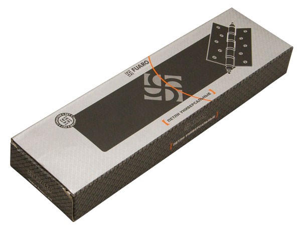 Петля Fuaro (Фуаро) универсальная IN6400UE PB (4BB/E 150x95x3) латунь 