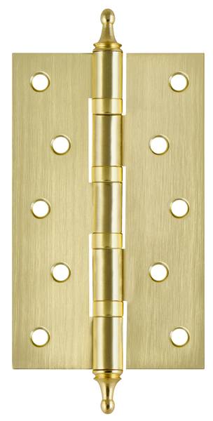 Петля Fuaro (Фуаро) универсальная IN5400UA-BL SB (4BB/A/BL 125x75x2,5) мат. золото БЛИСТЕР 