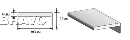 Наличник Телескоп 2130*80*8 
