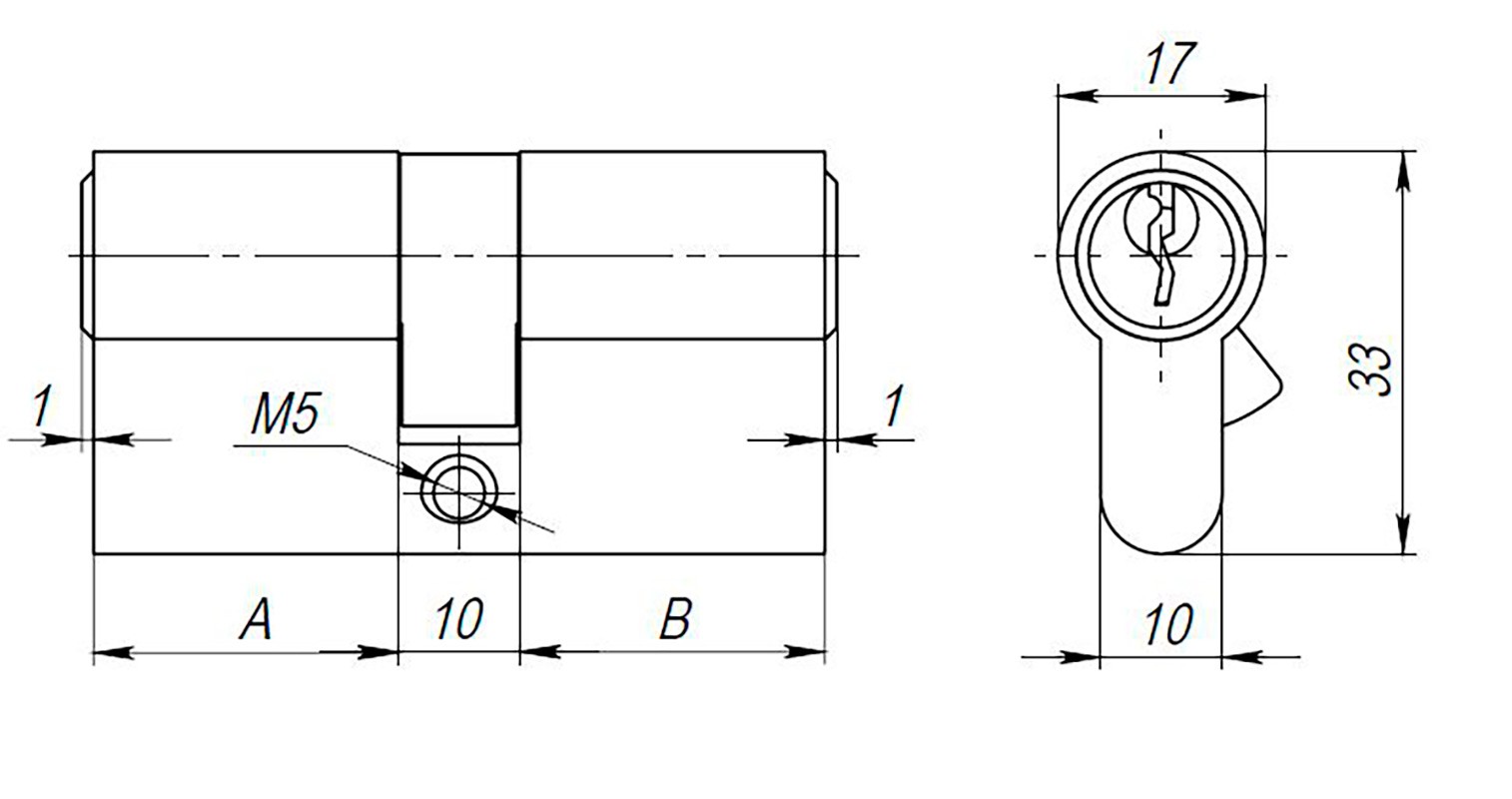 Цилиндровый Ajax (Аякс) механизм (AX100/90) AX1000Key90 (40+10+40) CP хром Цилиндровый Ajax (Аякс) механизм (AX100/90) AX1000Key90 (40+10+40) CP хром