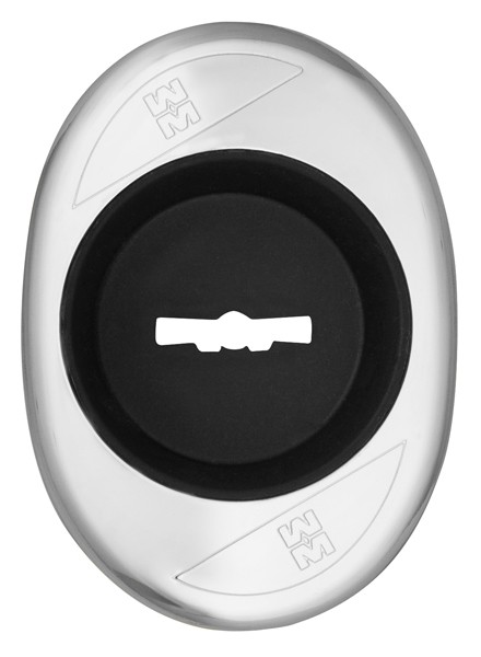 Накладка Mottura (Моттура) на сувальдный замок, вогнутая 95.344 (аналог 95.244)/проф10 (ХРОМ), 1 шт 