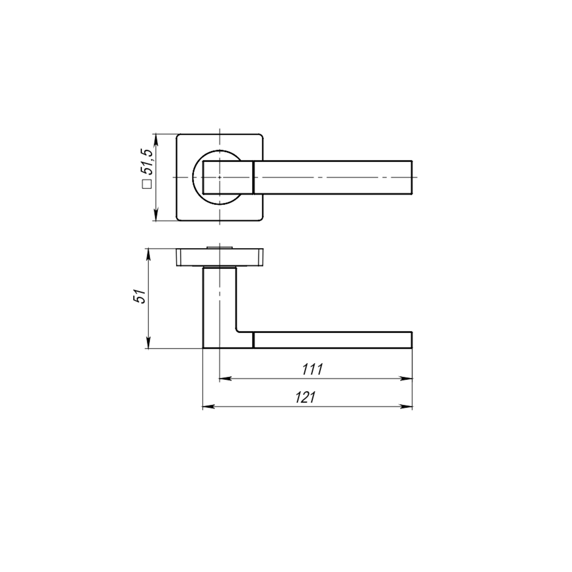 Ручка Ajax (Аякс) раздельная K.JK51.BASE BL-24 черный (белая коробка) Ручка Ajax (Аякс) раздельная K.JK51.BASE BL-24 черный (белая коробка)
