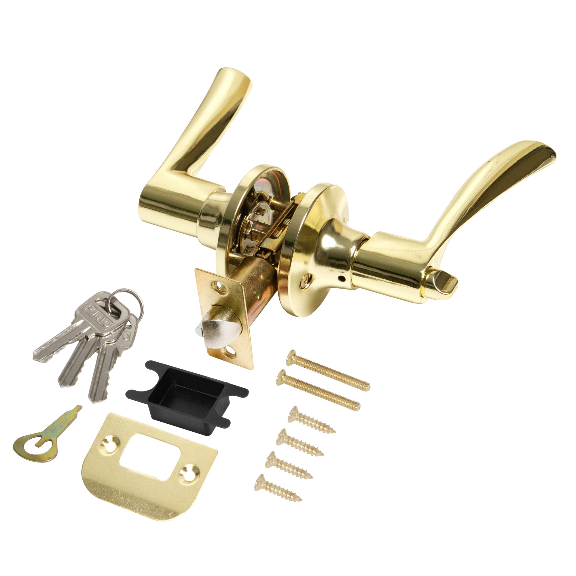 Ручка Punto (Пунто) защелка DK610/BL PB-ET (кл./фик.) золото Ручка Punto (Пунто) защелка DK610/BL PB-ET (кл./фик.) золото