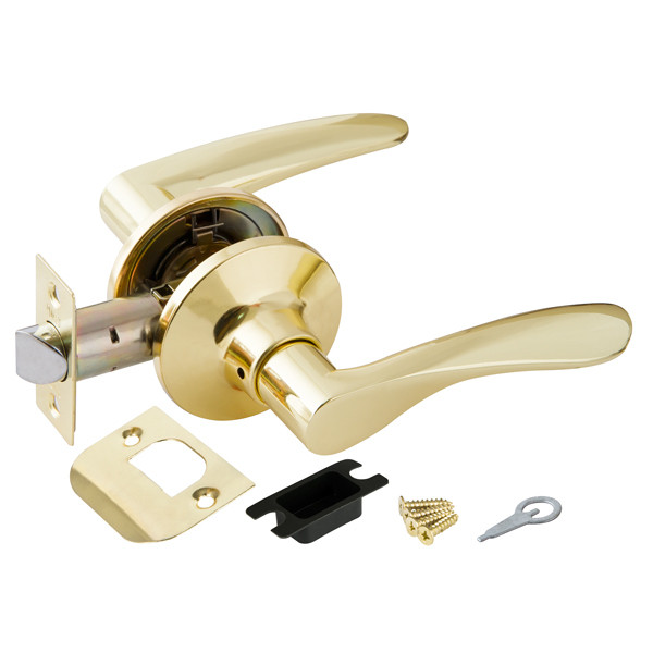 Ручка Punto (Пунто) защелка DK620 PB-PS (6020 PB-P) (без фик.) золото 