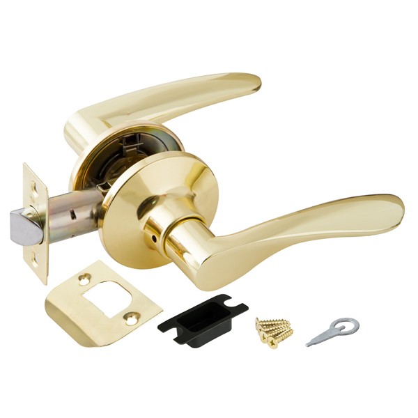 Ручка Punto (Пунто) защелка DK620 PB-PS (6020 PB-P) (без фик.) золото 