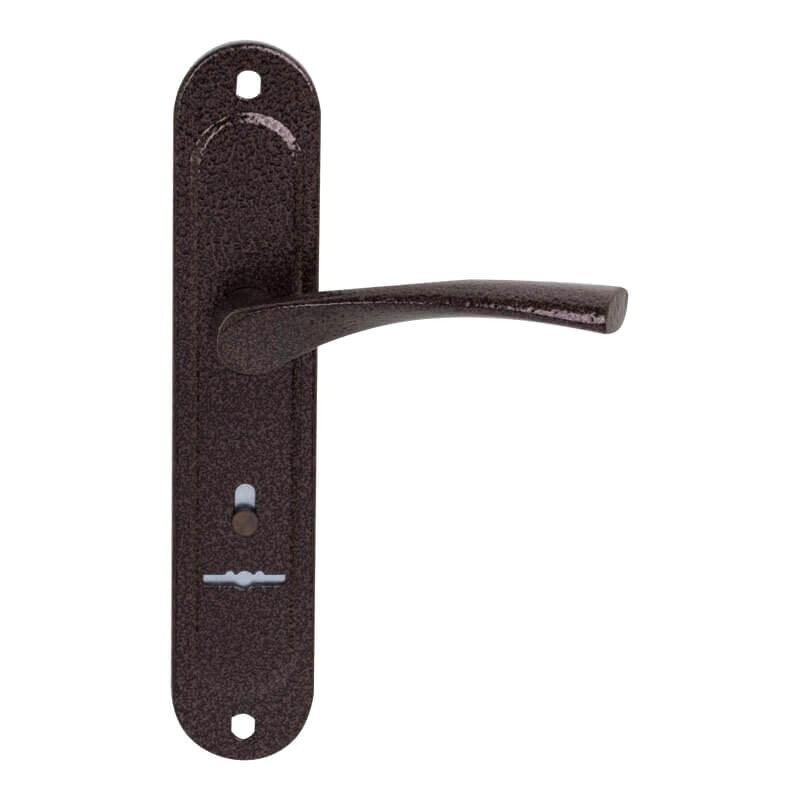 Ручка дверная Zenit (Зенит) на планке РФ2-77.01 (для замков 10.11,30.11), медь Ручка дверная Zenit (Зенит) на планке РФ2-77.01 (для замков 10.11,30.11), медь