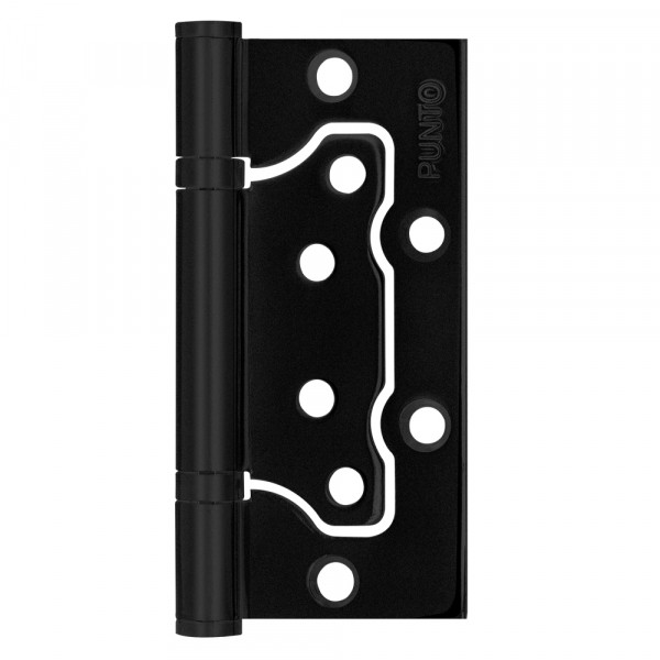 Петля Punto (Пунто) универсальная без врезки IN4200W-HD BL (200-2B/HD 100x2,5) черный 