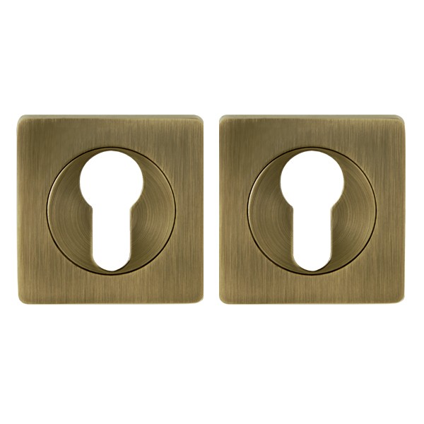 Накладка Ajax (Аякс) под цилиндр ET.K.JK51 (ET JK) ABG-6 зелёная бронза 