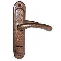 Ручки Elbor (Эльбор) фалевые 4.427.КАПЛЯ.МА, под сув. механизм, медный антик, 85 мм (для 1.04.27) /02843/ 