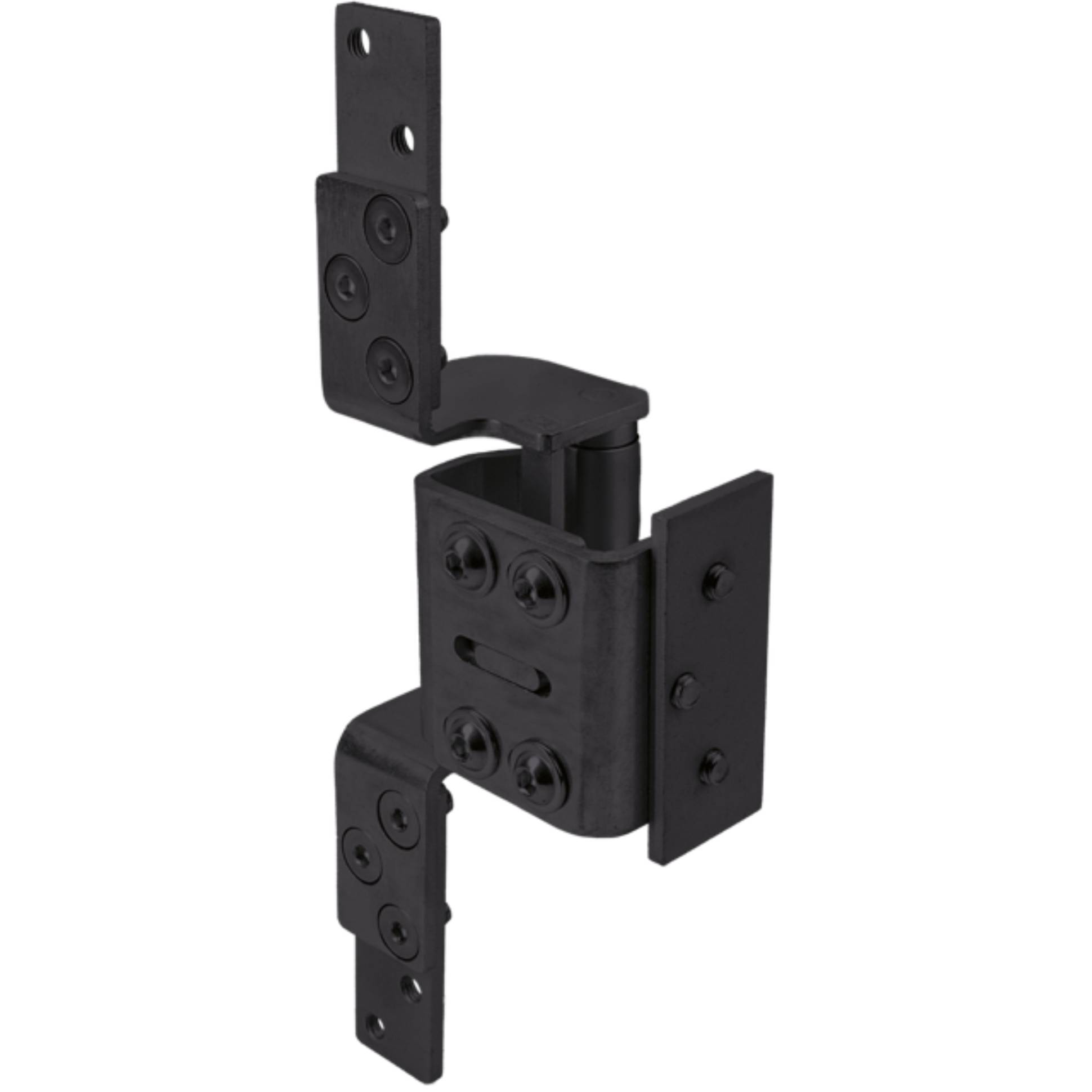 Петля Fuaro (Фуаро) скрытой установки HH-120-120 (HQ) BL (черный) до 120 кг (на 2 петли) 