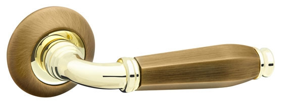 Ручка Fuaro (Фуаро) раздельная R.RM54.ENIGMA (ENIGMA RM) AB/GP-7 бронза/золото 