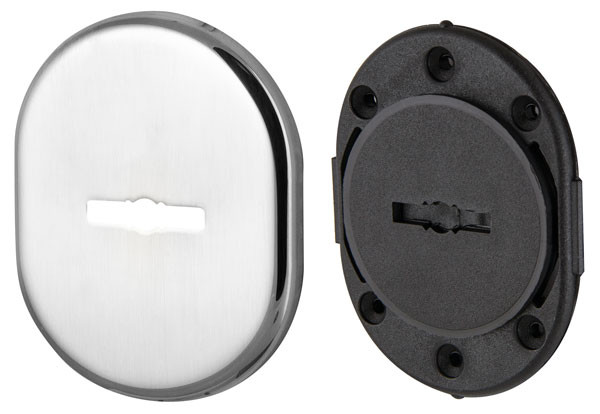 Декоративная накладка Armadillo (Армадилло) на сувальдный замок со шторкой PS-DEC CT (ATC Protector 1) CP-8 Хром Декоративная накладка Armadillo (Армадилло) на сувальдный замок со шторкой PS-DEC CT (ATC Protector 1) CP-8 Хром