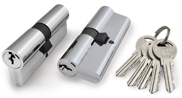 Цилиндровый Fuaro (Фуаро) механизм (100 ZA/80) 1000ZAKey80(35+10+35) CP хром 5Key Цилиндровый Fuaro (Фуаро) механизм (100 ZA/80) 1000ZAKey80(35+10+35) CP хром 5Key