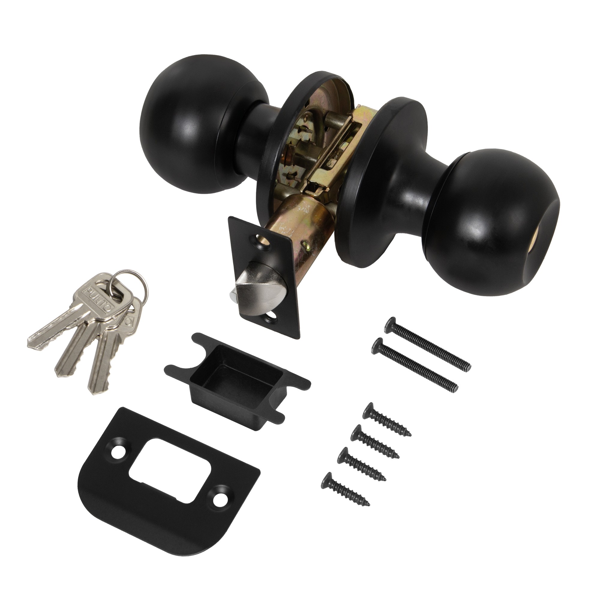 Ручка Punto (Пунто) защелка DK672/BL BL-ET (кл./фик.) черный Ручка Punto (Пунто) защелка DK672/BL BL-ET (кл./фик.) черный