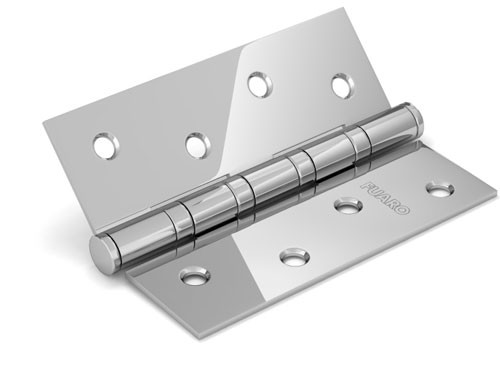 Петля Fuaro (Фуаро) универсальная IN5400U-BL CP (4BB/BL 125x75x2,5) хром БЛИСТЕР 