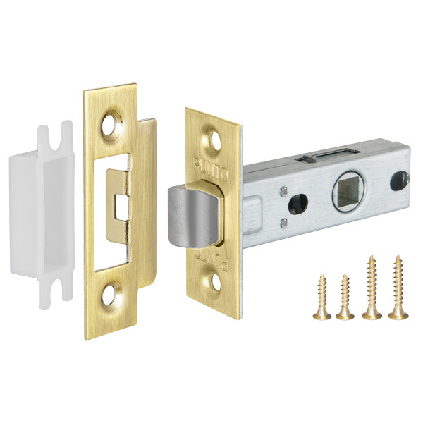 Защелка Punto (Пунто) врезная METL45-8 ( L45-8) SG мат. золото 