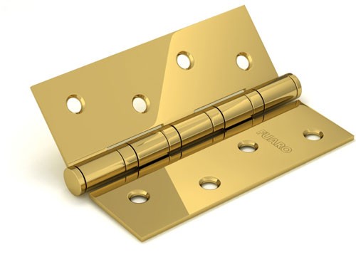 Петля Fuaro (Фуаро) универсальная IN5400U-BL PB (4BB/BL 125x75x2,5) латунь БЛИСТЕР 