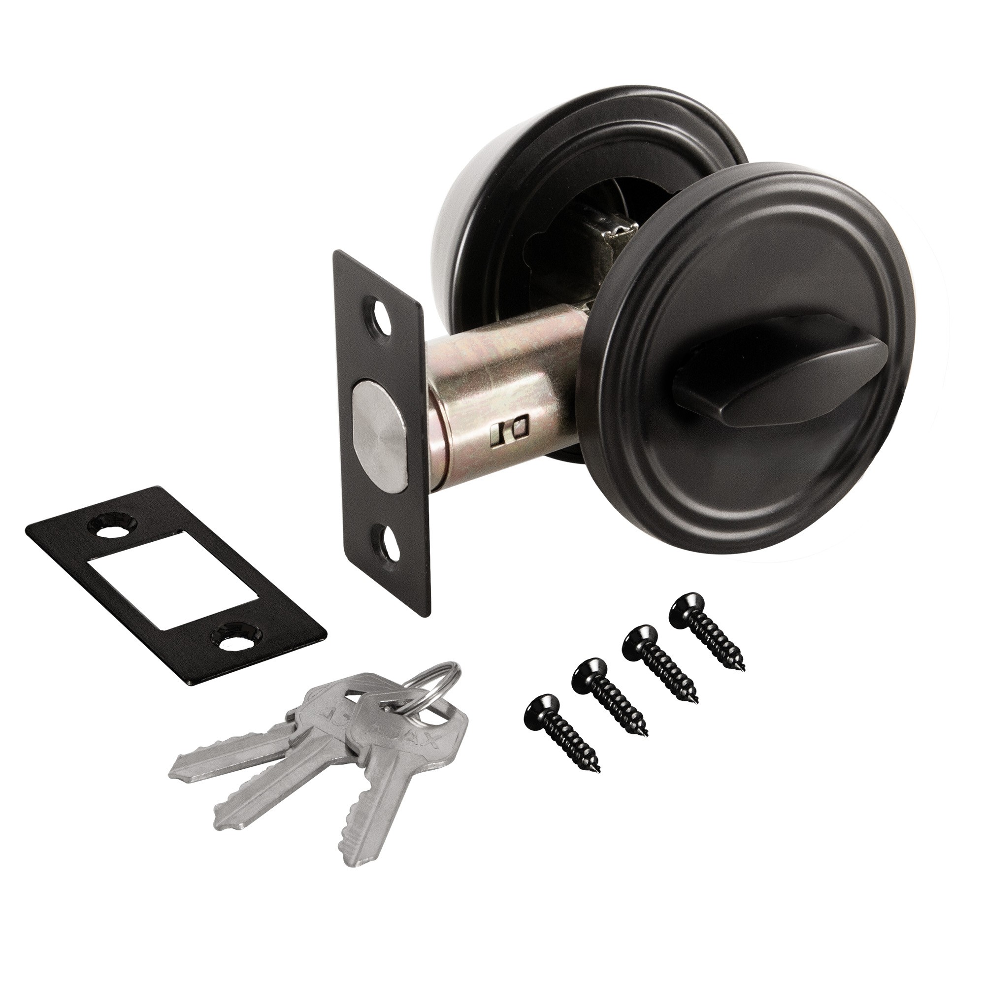 Замок Ajax (Аякс) врезной DK.002 BK BL черный Замок Ajax (Аякс) врезной DK.002 BK BL черный