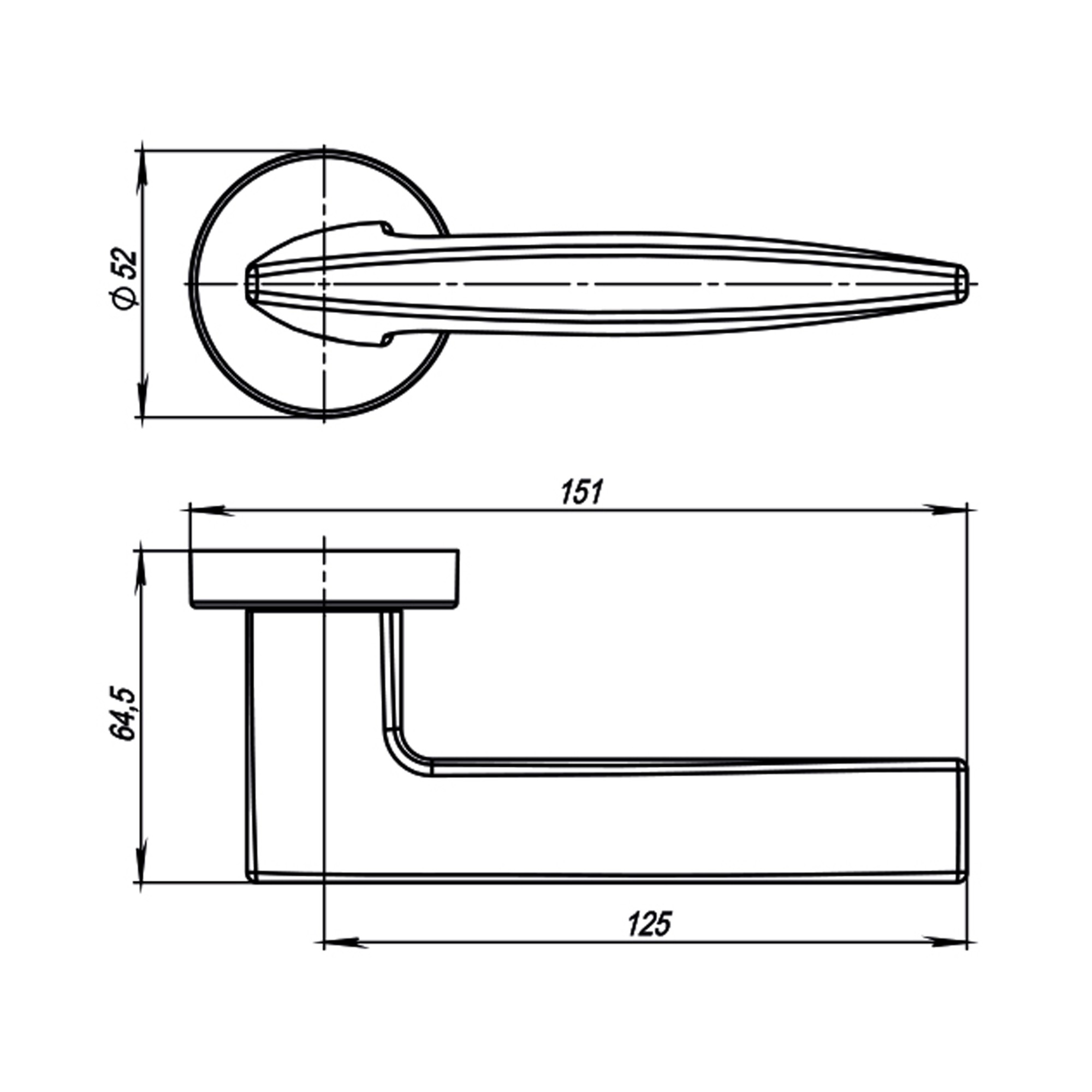 Ручка Armadillo (Армадилло) раздельная R.URB52.SQUID (SQUID URB9) GOLD-24 золото 24К Ручка Armadillo (Армадилло) раздельная R.URB52.SQUID (SQUID URB9) GOLD-24 золото 24К