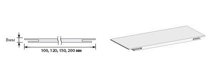 Добор Телескоп 2070*150*8 М 