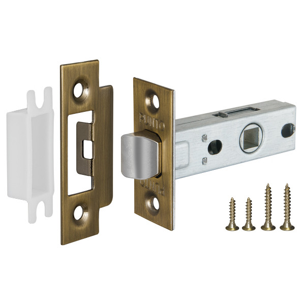 Защелка Punto (Пунто) врезная METL45-8 ( L45-8) ABG зеленая бронза Защелка Punto (Пунто) врезная METL45-8 ( L45-8) ABG зеленая бронза