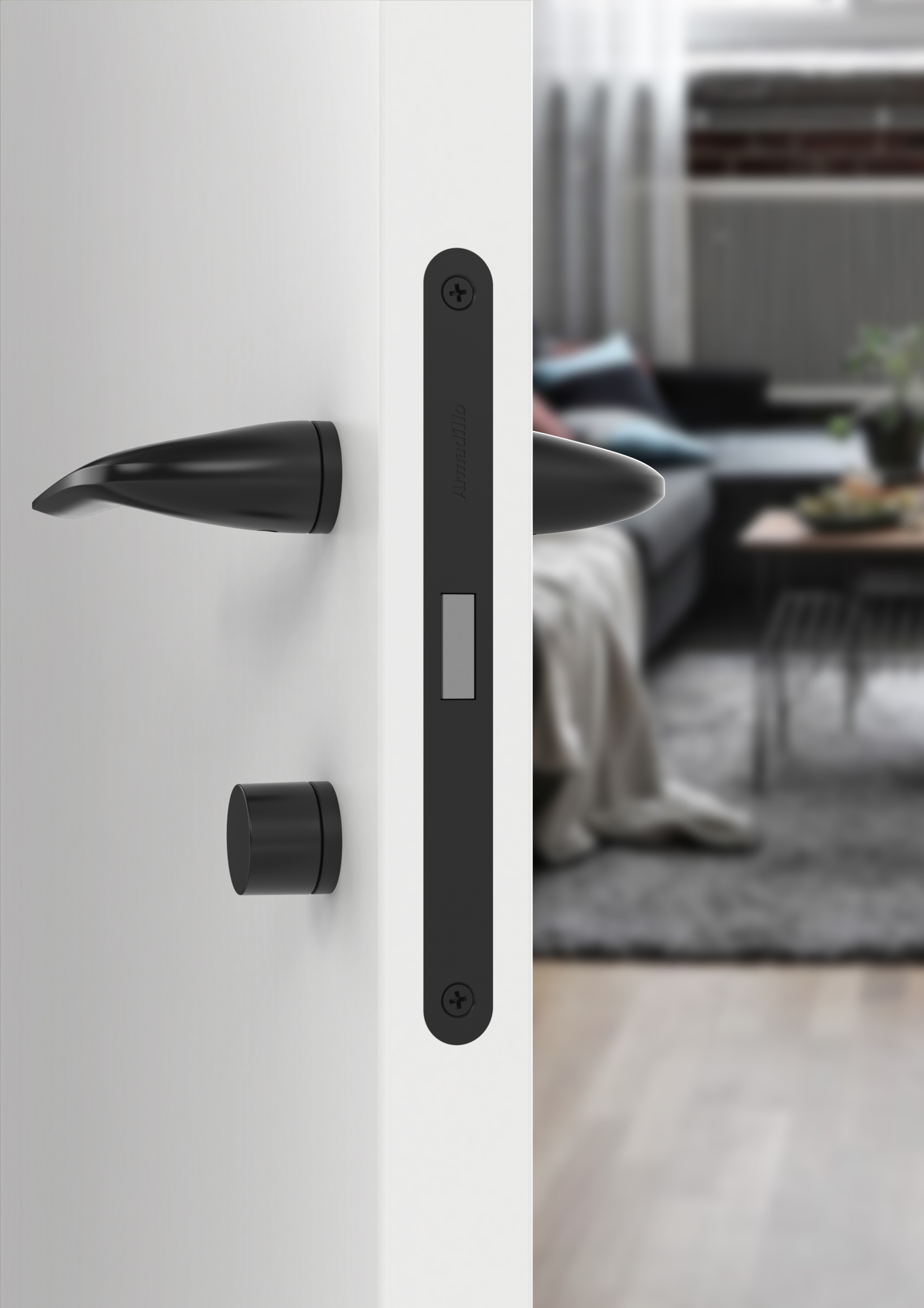 Ручка Armadillo (Армадилло) поворотная BK6.R.ART30 BL-26 черный 