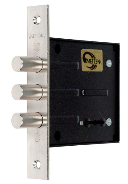 Замок Mettem (Меттэм) врезной сувальдный ЗВ8 802.0.0, 3 кл. 