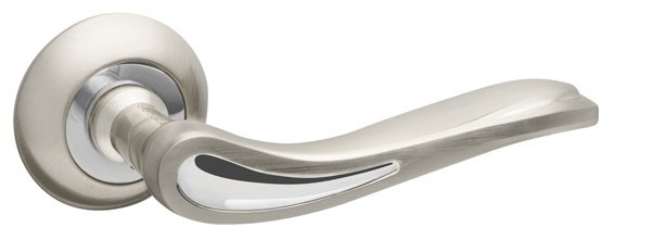 Ручка Fuaro (Фуаро) раздельная R.RM54.MELODY (MELODY RM) SN/CP-3 матовый никель/хром 