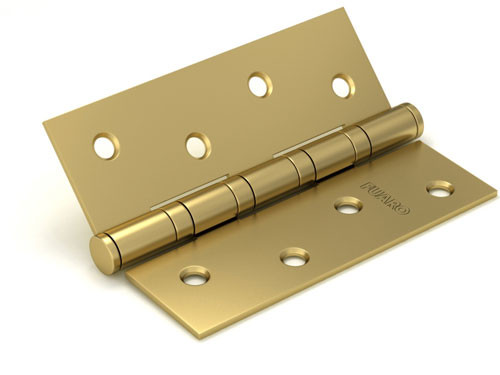 Петля Fuaro (Фуаро) универсальная IN5400U-BL SB (4BB/BL 125x75x2,5) мат. золото БЛИСТЕР Петля Fuaro (Фуаро) универсальная IN5400U-BL SB (4BB/BL 125x75x2,5) мат. золото БЛИСТЕР