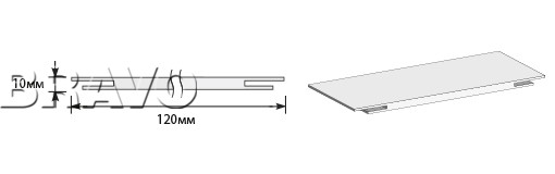 Добор Телескоп 2070*100*10 