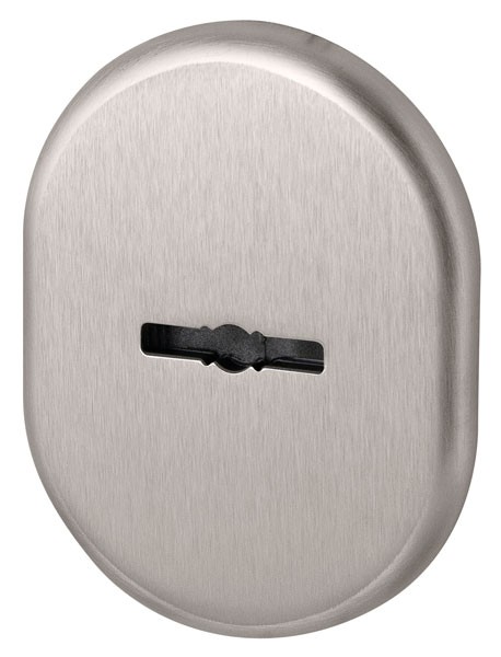 Декоративная накладка Armadillo (Армадилло) на сувальдный замок со шторкой PS-DEC CT (ATC Protector 1) SN-3 Матовый никель 